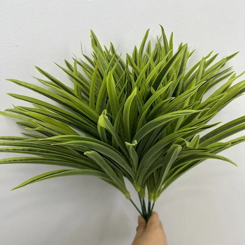 plantes artificielles herbe d'araignée décoration florale mariage - vue 6 sur 7