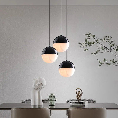 suspension en marbre design moderne décoratif - vue 3 sur 14