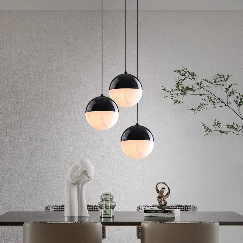 suspension en marbre design moderne décoratif - vue 3 sur 14