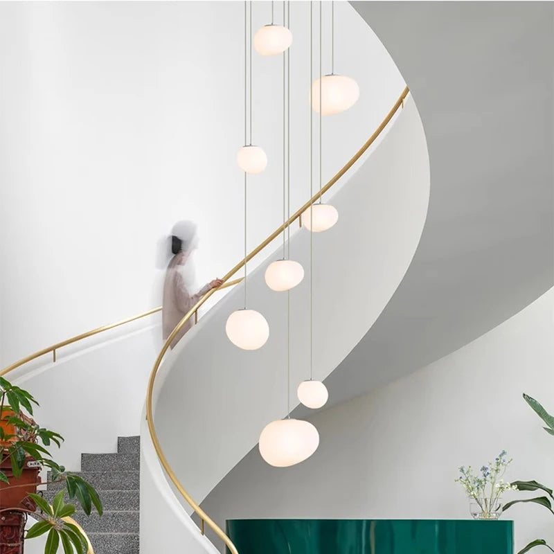 Chambre moderne salle à manger décorative led plafonniers lampes suspendues éclairage intérieur éclairage intérieur plafonnier lustre - vue 6 sur 14