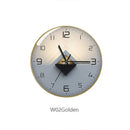 horloge murale en verre design moderne géométrique créatif décoratif