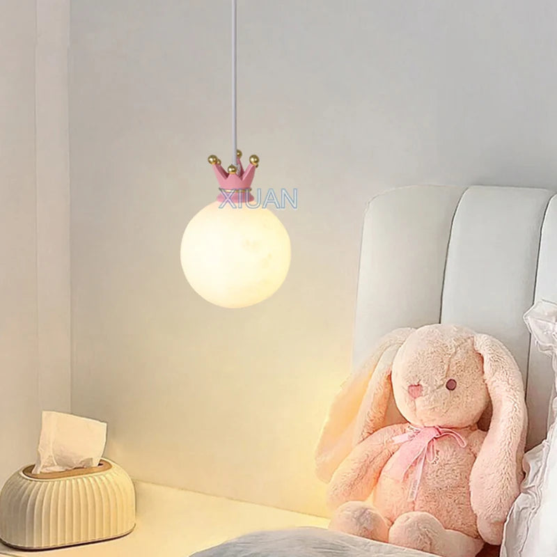 suspension de chevet pour petite chambre avec nœud papillon - vue 5 sur 11