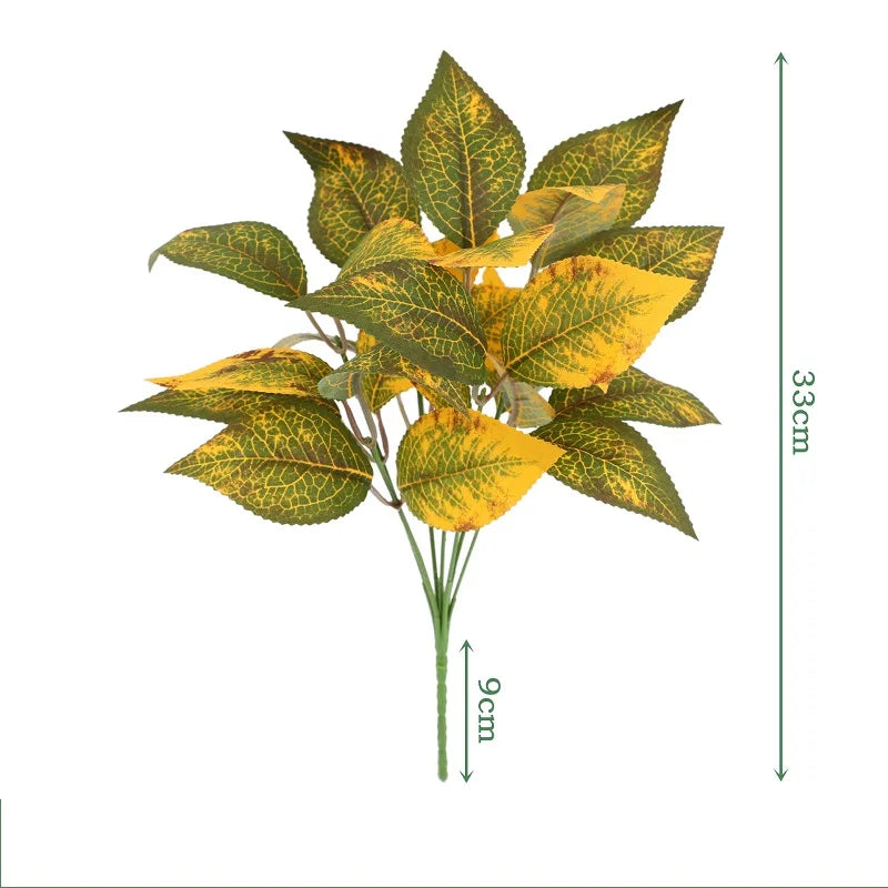 feuilles de bambou artificielles en soie pour décoration élégante - vue 29 sur 32