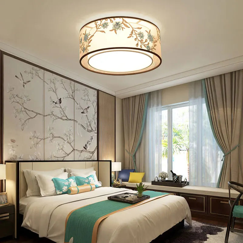 lustre chinois rétro pour un éclairage élégant et chaleureux - vue 5 sur 17