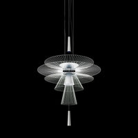 lustre de luxe sandyha led en métal lampe suspendue décorative