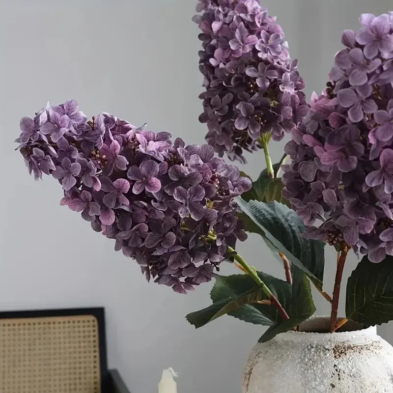 grande fleur d'hortensia artificielle pour décoration florale et mariage - vue 6 sur 11