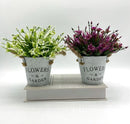faux bonsaï en pot plante artificielle pour décoration intérieure
