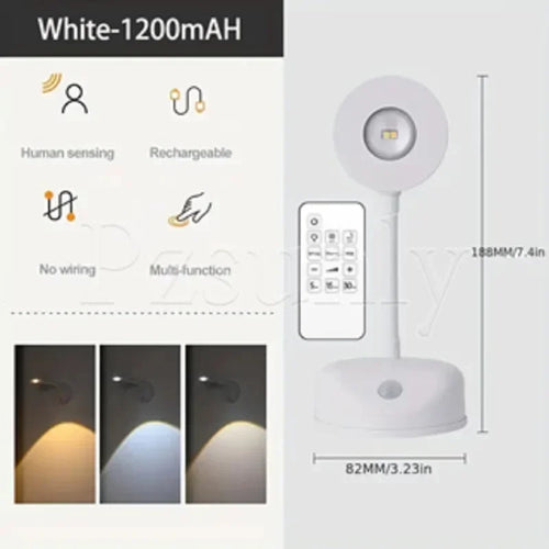 applique murale intelligente sans fil avec détection humaine et intensité variable - vue 10 sur 10