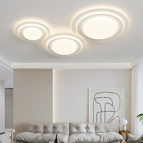 Plafonnier moderne à LEDs lumière minimaliste carré chambre décor plafonnier pour chambre salon salle à manger allée éclairage intérieur