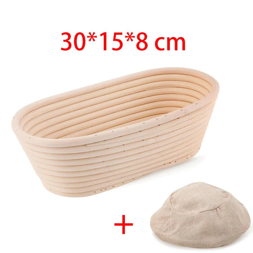 panier à pain en rotin naturel fait main pour fermentation de pâte au levain - vue 20 sur 21
