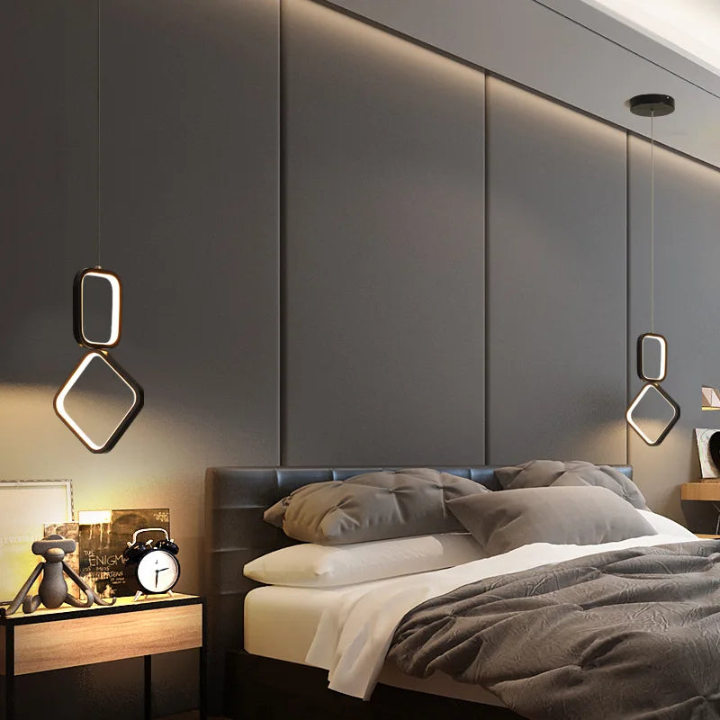 suspension led moderne pour un éclairage décoratif intérieur - vue 4 sur 10