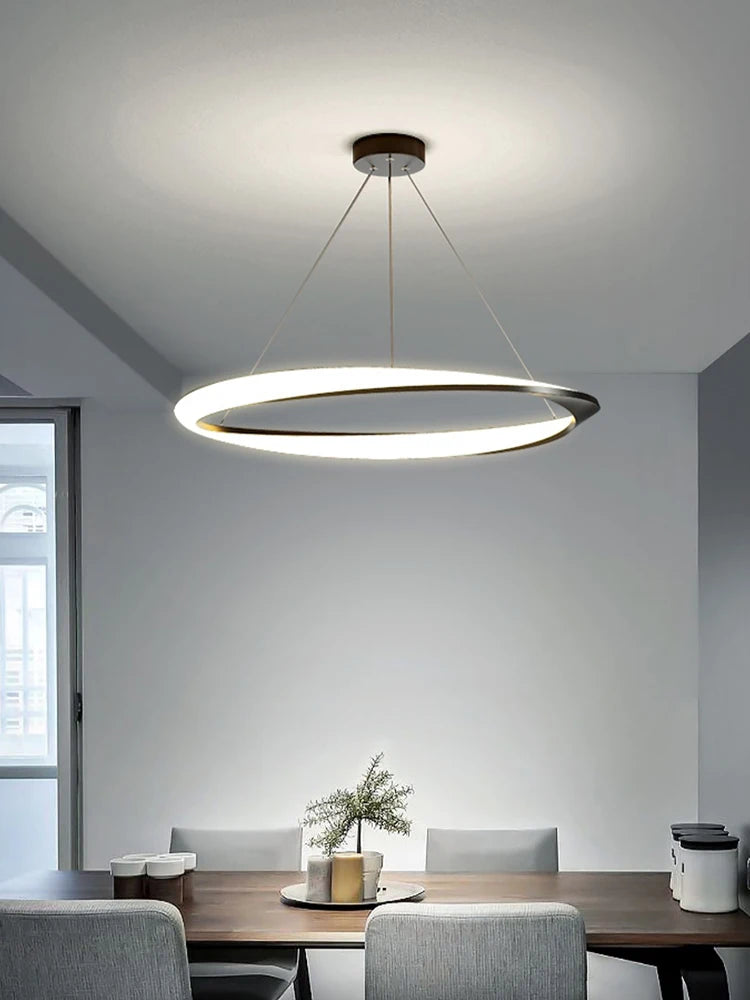 lustre de plafond suspendu luminaire décoratif d'intérieur idéal - vue 5 sur 10