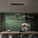 lustre led design réglable suspension pour intérieur maison