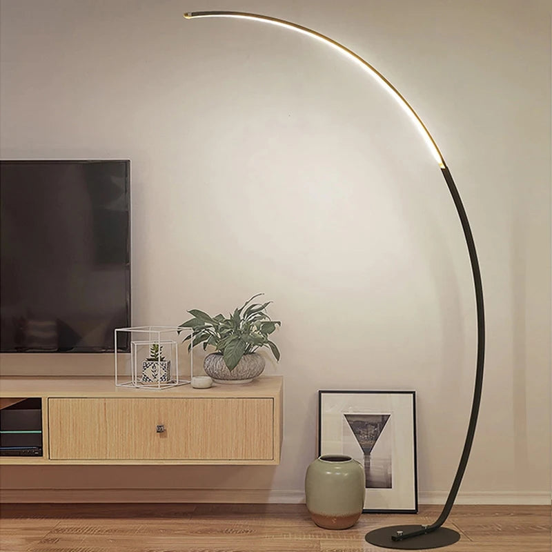 Lampadaires Nordique avec LED de couleurs