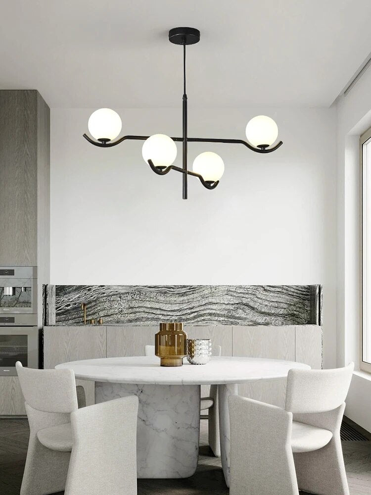 Lustre minimaliste pour salle à manger - vue 5 sur 8