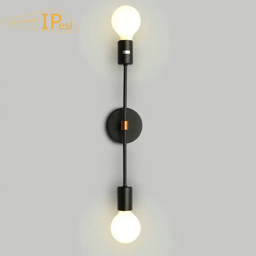 applique murale led vintage avec interrupteur à tirette