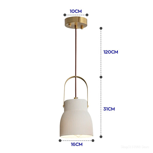 lampe en céramique style japonais pour restaurant et bar - vue 14 sur 14