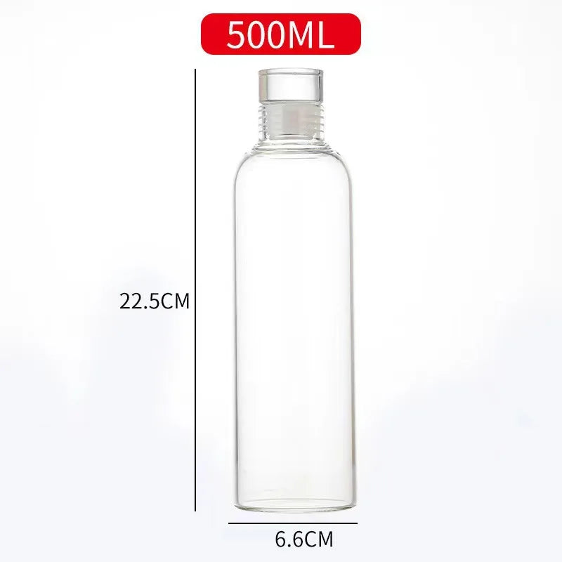 Bouteille verre étanche gourde réutilisable écologique cuisine
