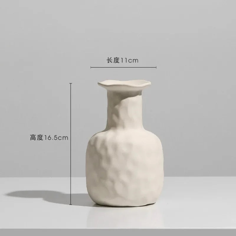 vase en céramique moderne pour fleurs séchées décoration intérieure - vue 15 sur 16