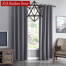 Rideau occultant moderne pour salon chambre tissu uni