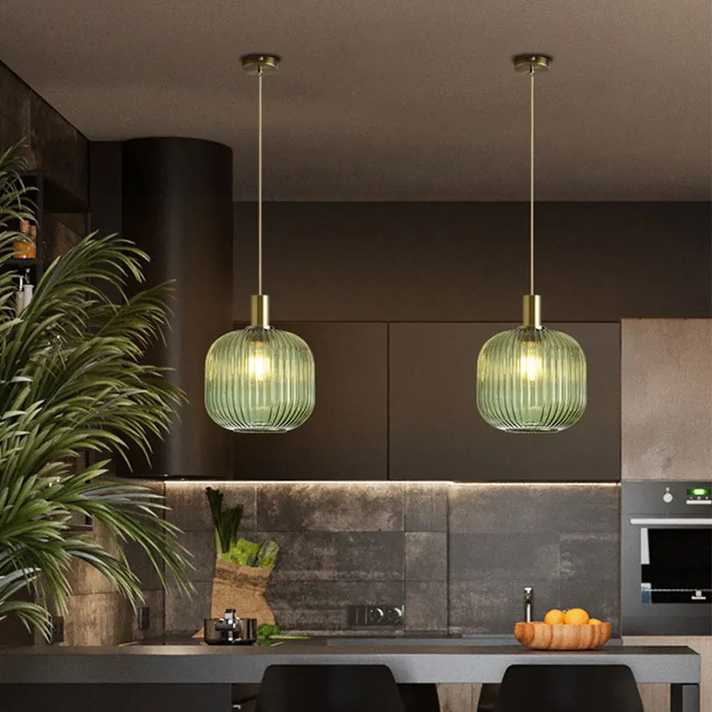 lustre en verre lumineux pour décoration intérieure élégante - vue 3 sur 21
