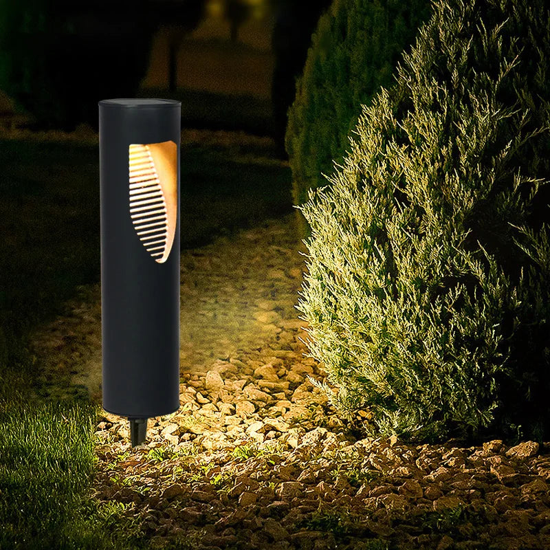 outdoor lighting Lumière de jardin lumière LED solaire IP65 lampe de pelouse simplicité moderne lumières extérieures solaires paysage pelouse borne lumineuse - vue 3 sur 9