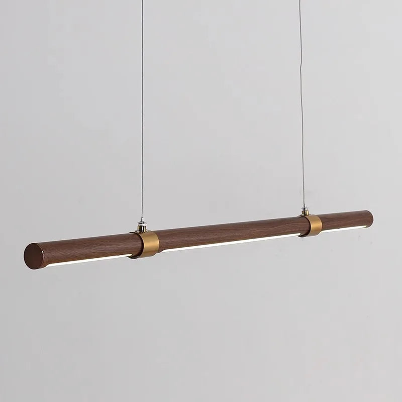 Lustre Long en bois