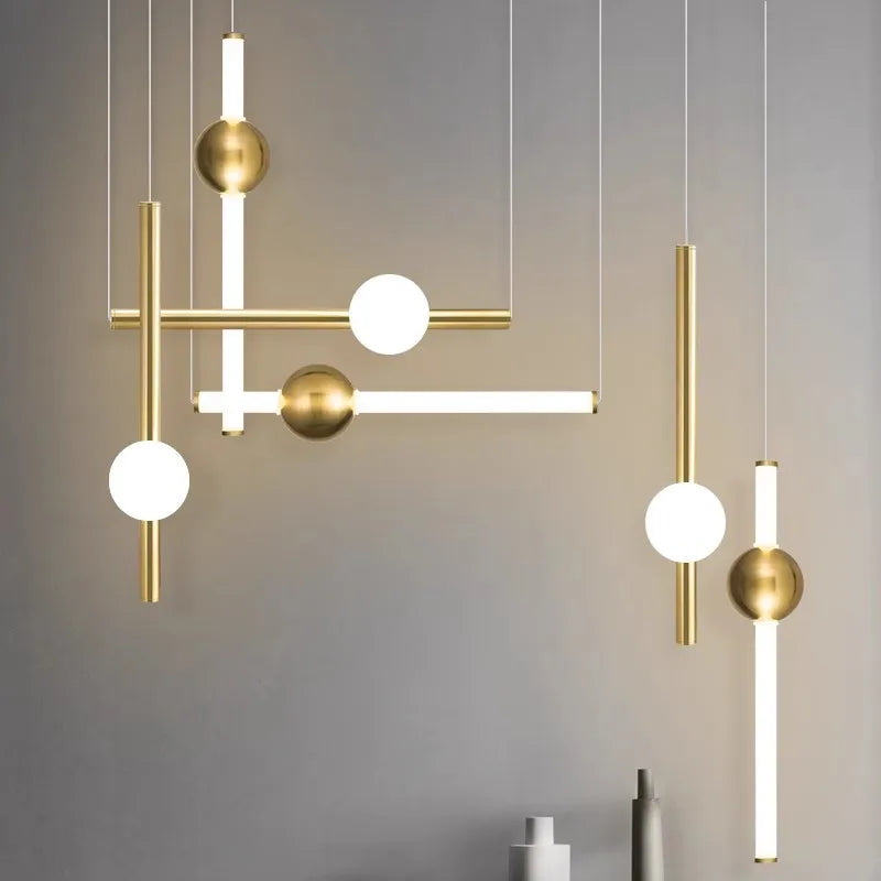 suspension horizontales modernes pour table à manger