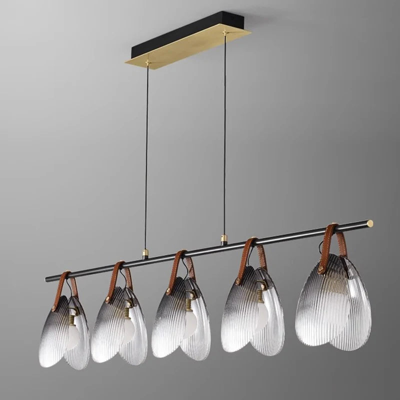 Lustre design led suspendues moderne décoratif intérieur - vue 2 sur 8