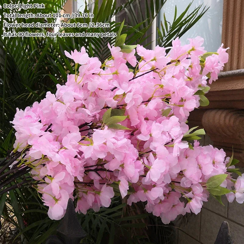 fleur de cerisier artificielle pour décoration et bricolage - vue 12 sur 27