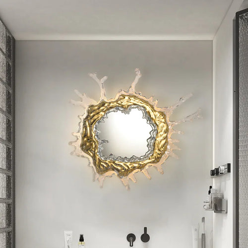 miroir goutte eau vaporisateur éclairage ambiance - vue 7 sur 12