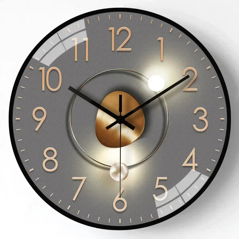 horloge murale silencieuse à piles design moderne pour tous les espaces - vue 14 sur 16