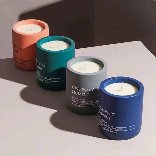 contenant à bougie en céramique fait main pour aromathérapie - vue 2 sur 11