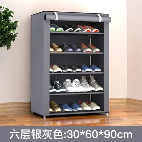 étagère à chaussures multicouche économique et pratique anti-poussière - vue 16 sur 16