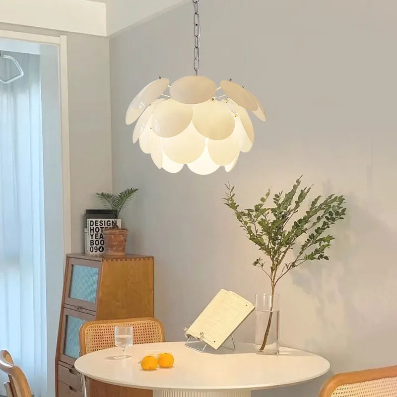 Denmark Glass Pine Cone Pendant Lamp Chandelier Hanging Light Fixture - vue 5 sur 8