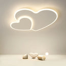 lustre led moderne nuage amour décoratif pour enfant