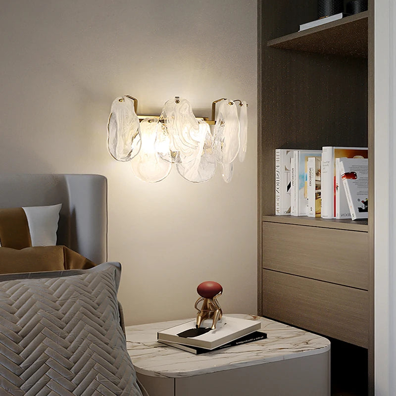 lustre suspendu en verre design nuage créatif moderne - vue 7 sur 18