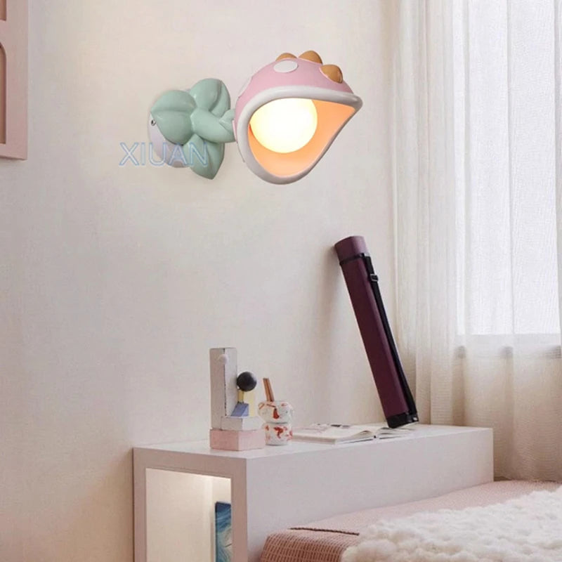 applique murale enfant en résine avec lumière led - vue 3 sur 6