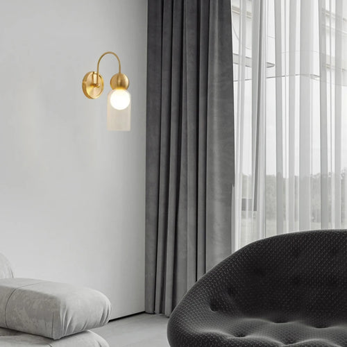 applique murale moderne en verre design - vue 5 sur 10