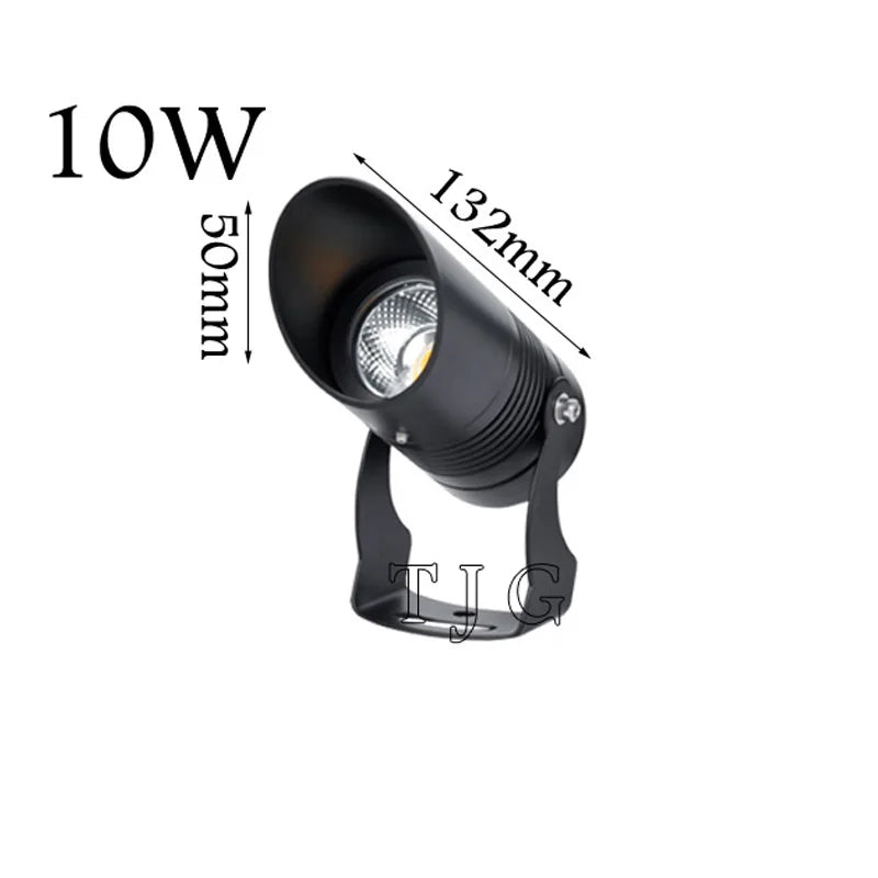 éclairage de jardin led étanche lampe de pelouse extérieure - vue 14 sur 14
