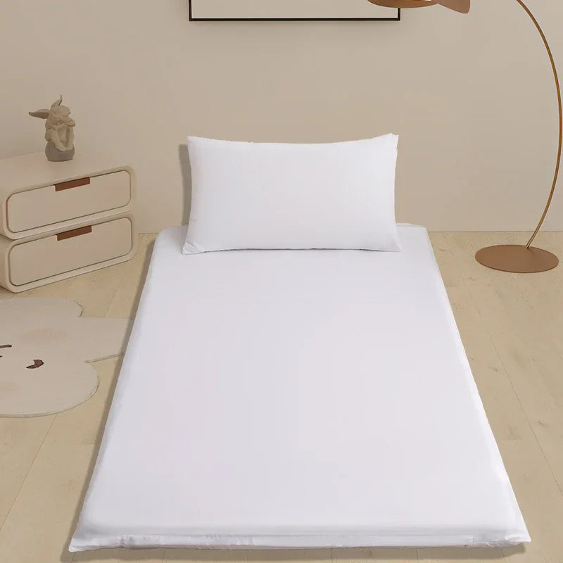 protège-matelas 360° avec fermeture éclair pour lit étudiant