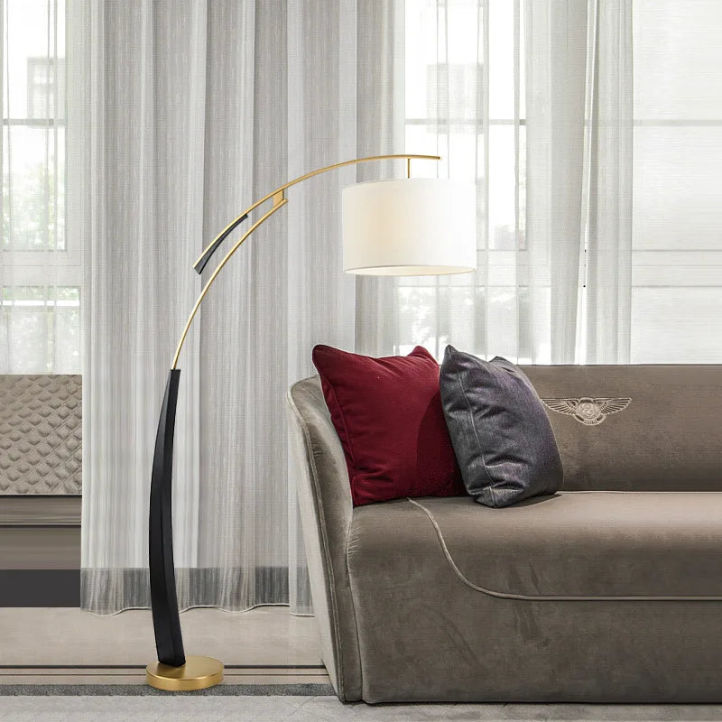 Lampadaire Moderne Design Nordique Grand Éclairage Intérieur - vue 5 sur 5