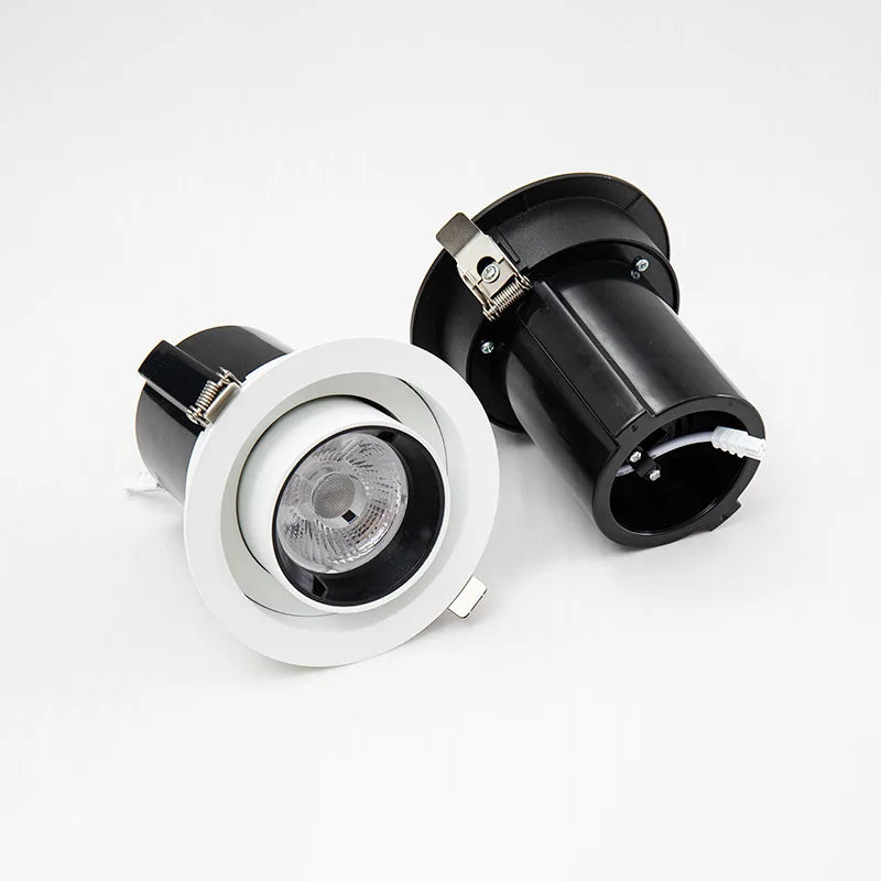 spot led encastrable rotatif en aluminium pour éclairage intérieur - vue 9 sur 8