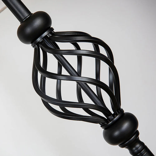 lampadaire simple rétro en fer pour intérieur - vue 5 sur 7