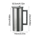 Bouteille eau 18l acier inox clapet grande carafe