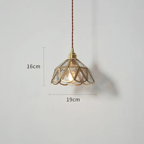 Suspension Nordique LED en Verre et corps doré - vue 11 sur 20