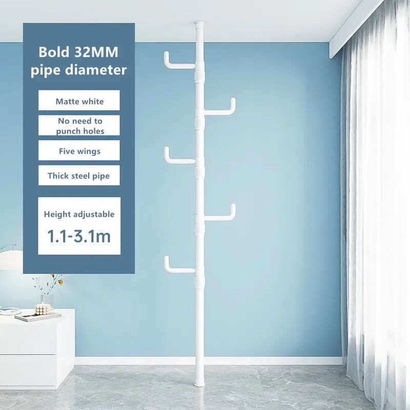 support de rangement vertical pour vêtements à la maison - vue 9 sur 12