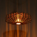 Simple Nordic solid wood chandelier warm bedroom lamp restaurant creative personalized wooden Chandelier