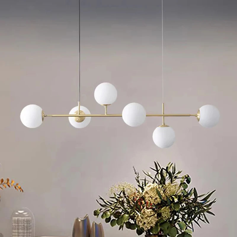 lustre Moderne salle à manger lumières éclairage intérieur LED décoratif éclairage intérieur - vue 4 sur 8