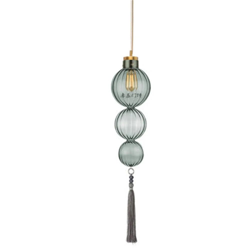 lustre en verre design chinois décoration esthétique pour intérieur - vue 12 sur 12
